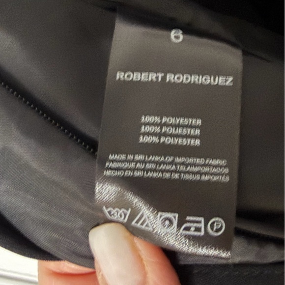 Robert Rodriguez Black Halter Style Jumpsuit Size 6 - Picture 9 of 11